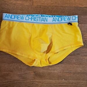 Andrew Christian Yellow Men's Briefs